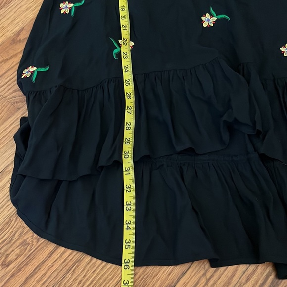 Jodifl BOHO Embroidered floral high low dress. - Picture 10 of 11